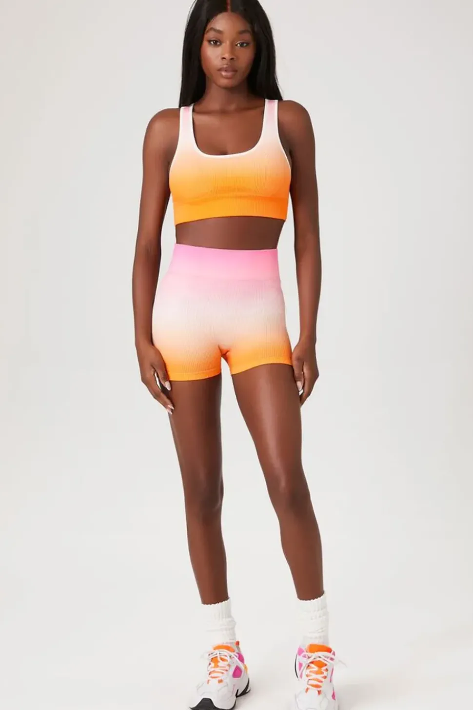 Seamless Active Gradient Biker Shorts