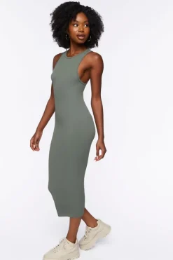 Seamless Bodycon Midi Dress