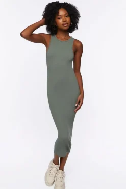 Seamless Bodycon Midi Dress