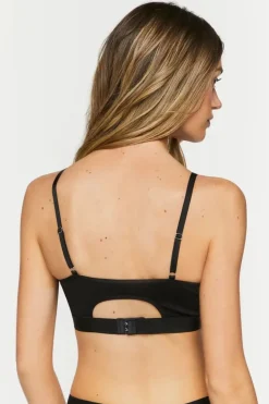Seamless Cutout Underwire Bra