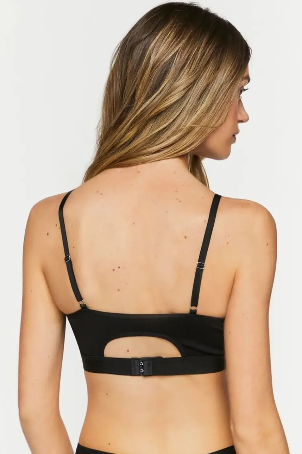 Seamless Cutout Underwire Bra