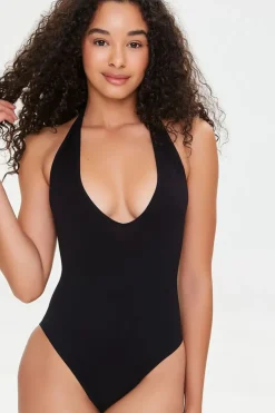 Seamless Halter Bodysuit