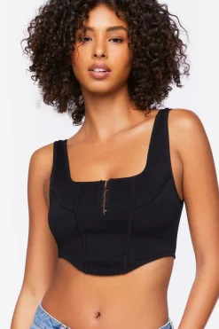 Seamless Hook-And-Eye Bralette