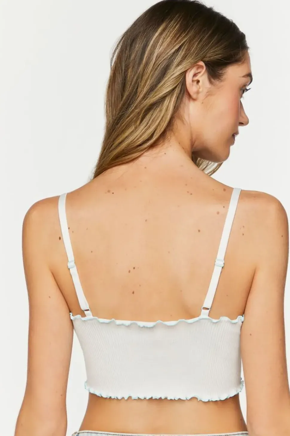 Seamless Lettuce-Edge Cropped Cami