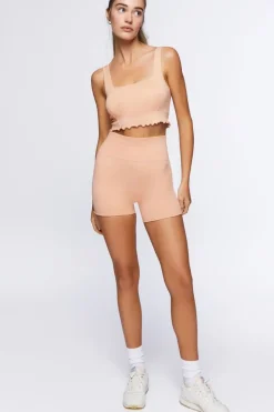 Seamless Longline Sports Bra