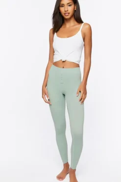 Seamless Mid-Rise Leggings