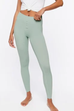 Seamless Mid-Rise Leggings