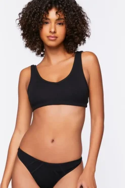 Seamless Mid-Rise Thong Panties