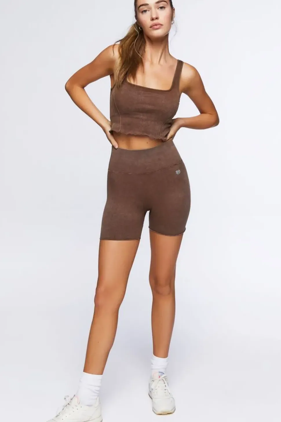 Seamless Mineral Wash Sports Bra