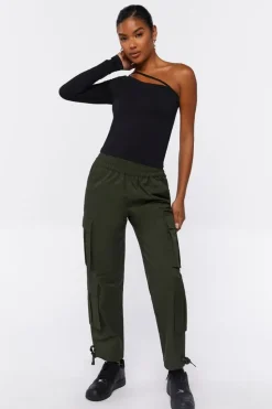 Seamless One-Shoulder Top