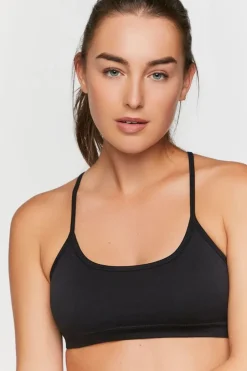 Seamless Perforated Sports Bra