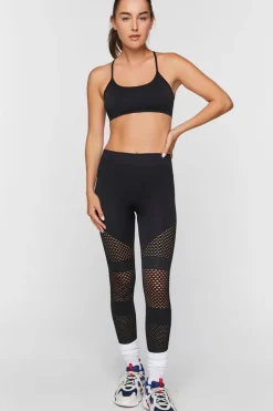 Seamless Perforated Sports Bra
