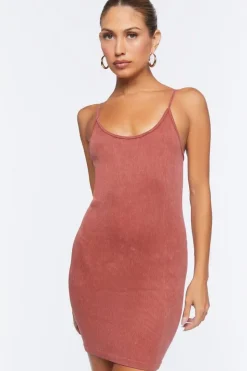 Seamless Ribbed Cami Mini Dress