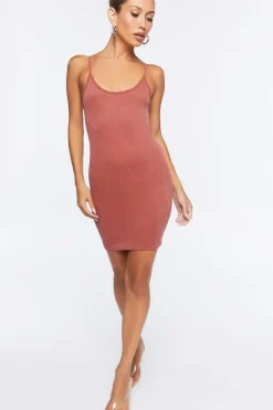 Seamless Ribbed Cami Mini Dress