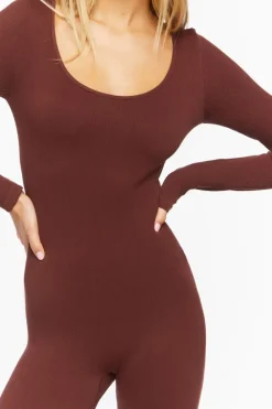 Seamless Ribbed Jumpsuit