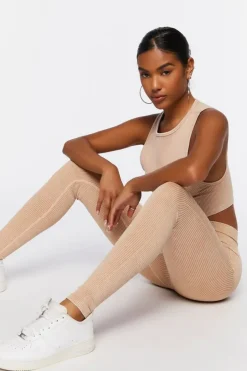 Seamless Ribbed Leggings