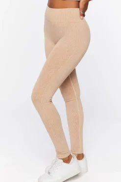 Seamless Ribbed Leggings