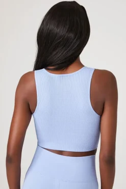 Seamless Ribbed Sports Bra