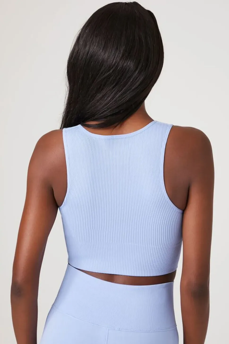 Seamless Ribbed Sports Bra