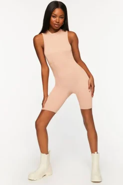Seamless Sleeveless Romper