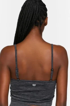 Seamless Space Dye Longline Sports Bra