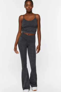 Seamless Space Dye Longline Sports Bra