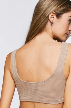 Seamless Waffle Knit Bralette