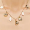 Seashell Charm Chain Necklace