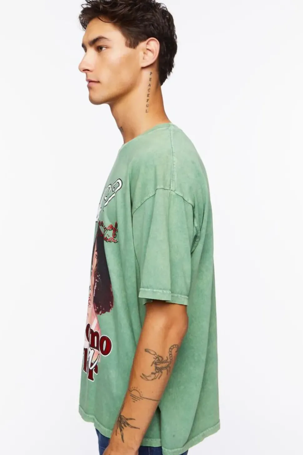 Selena Oil Wash Graphic Tee