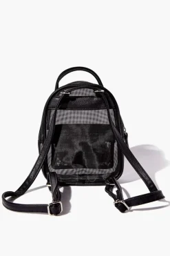 Semi-Sheer Mini Backpack