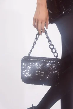 Sequin Chain Handbag