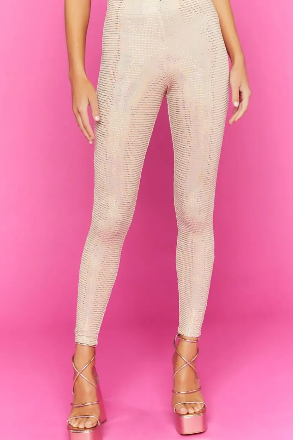 Sequin High-Rise Leggings