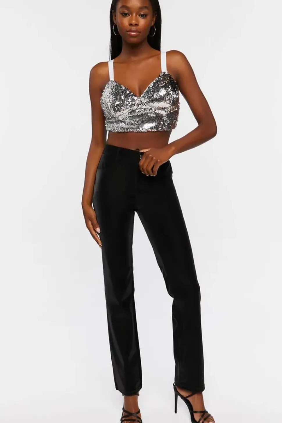 Sequin Sweetheart Bralette
