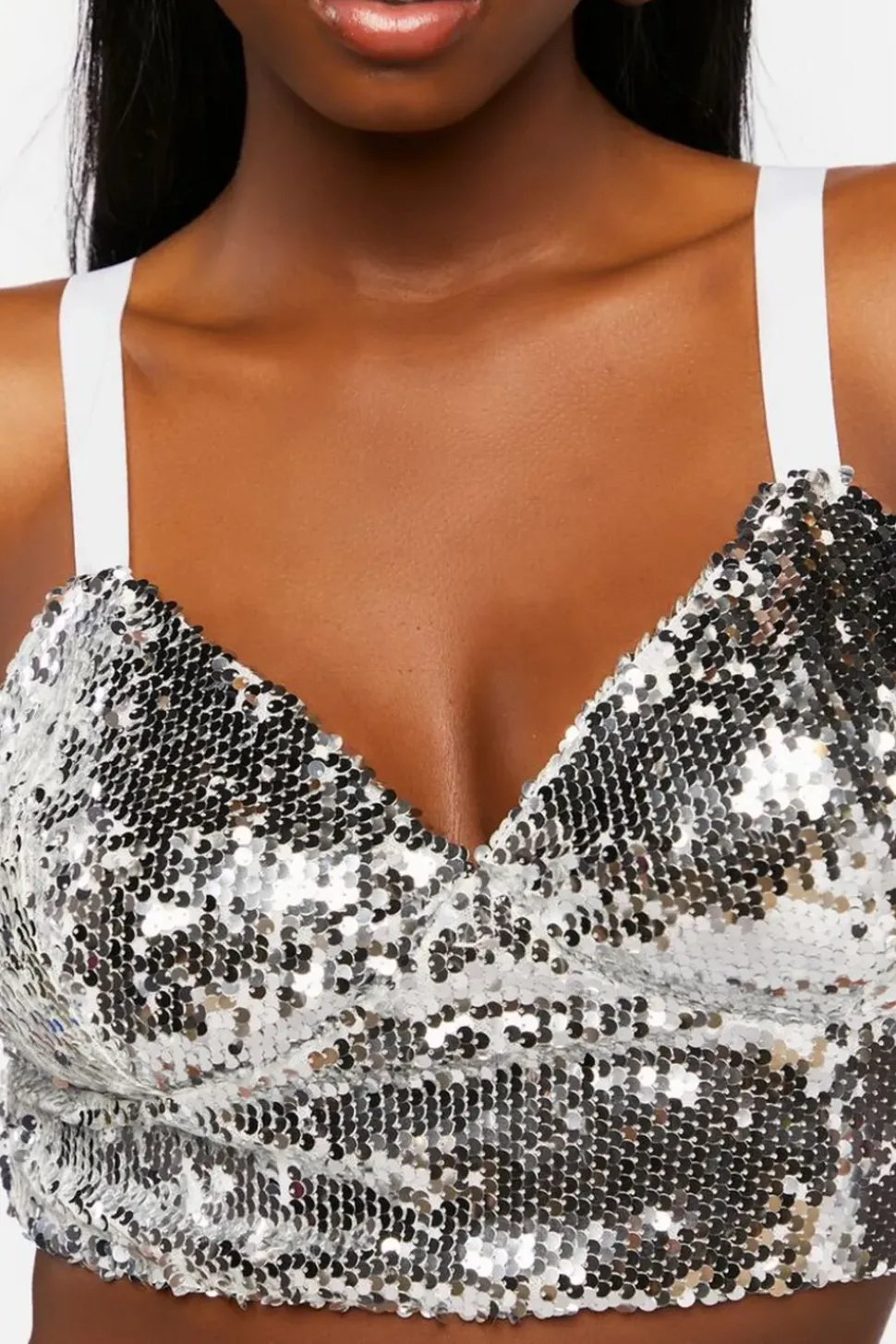 Sequin Sweetheart Bralette