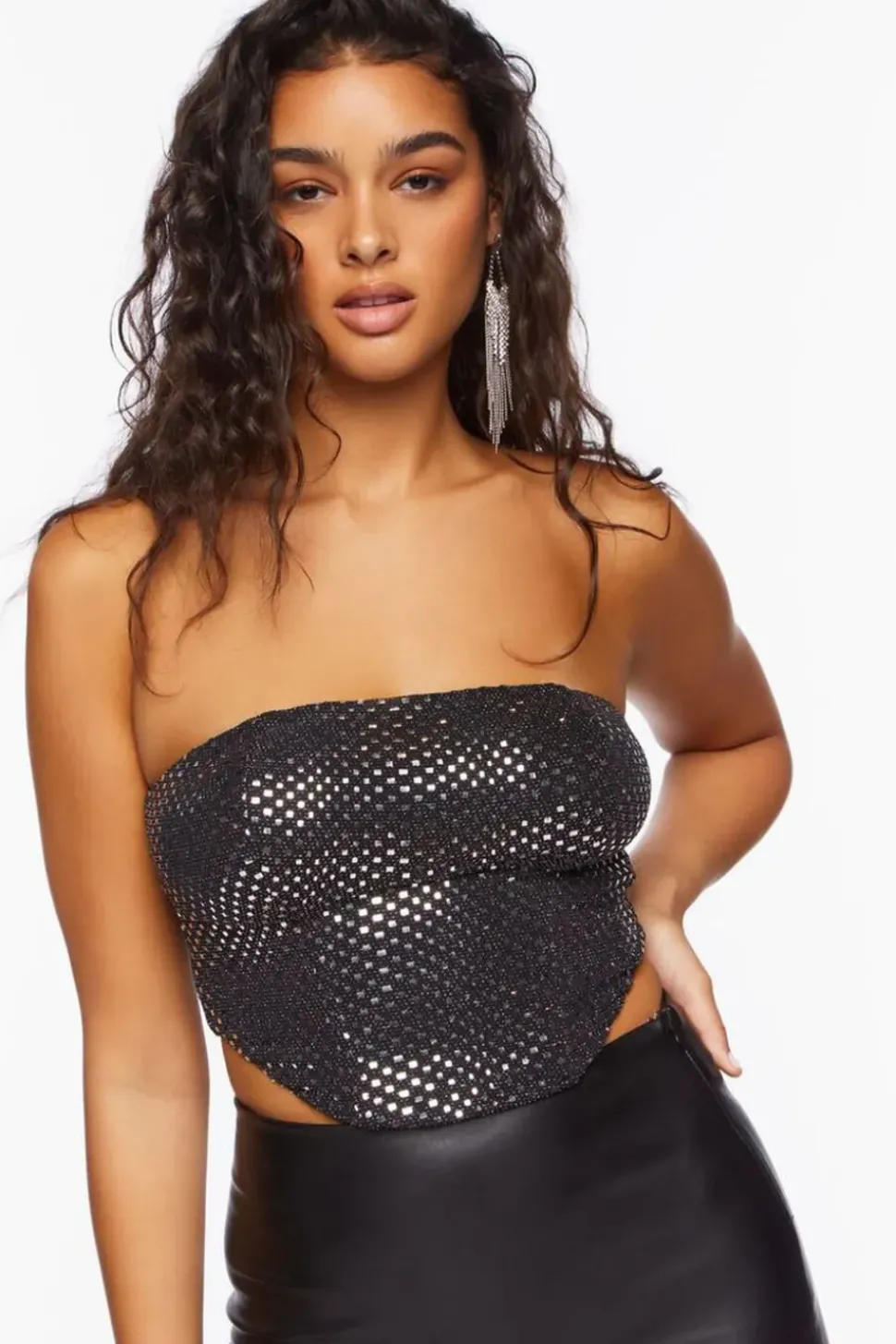 Sequin Tube Top