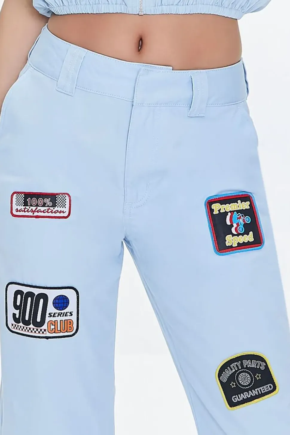 900 Series Club Patch Graphic Pants