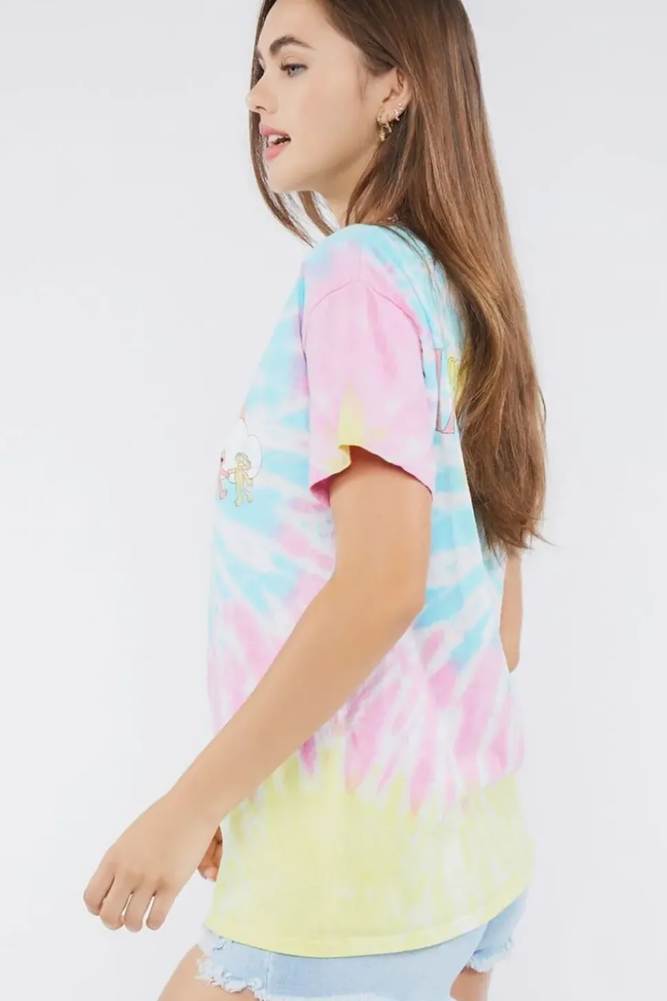 Sesame Street Graphic Tie-Dye Tee