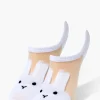 Sheer Bunny Ankle Socks