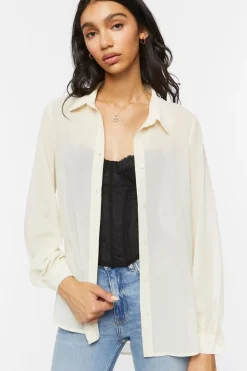 Sheer Chiffon Shirt