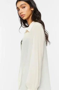 Sheer Chiffon Shirt