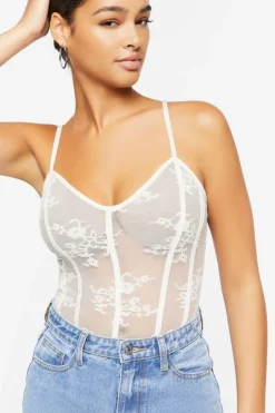 Sheer Lace Bodysuit