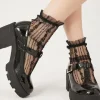 Sheer Lace Crew Socks