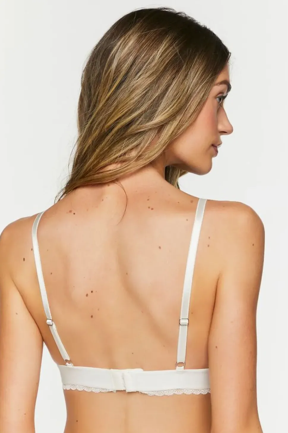 Sheer Lace Triangle Bralette