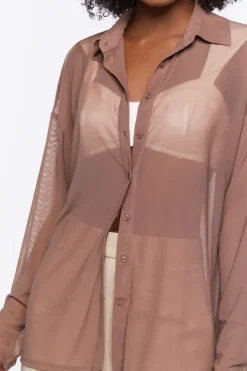 Sheer Mesh Shirt
