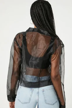 Sheer Organza Jacket