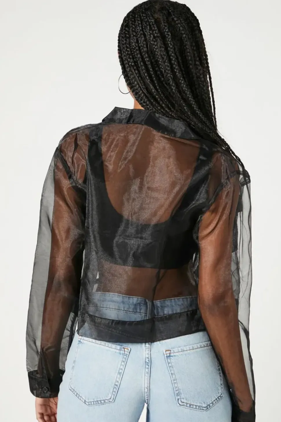 Sheer Organza Jacket