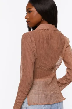 Sheer Textured Shirt