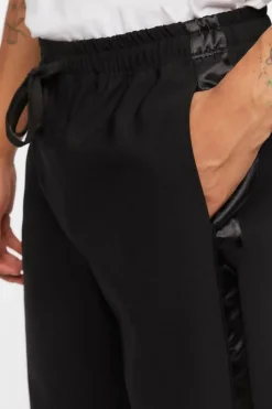 Side-Striped Straight Pants