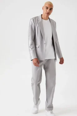 Side-Striped Straight Pants