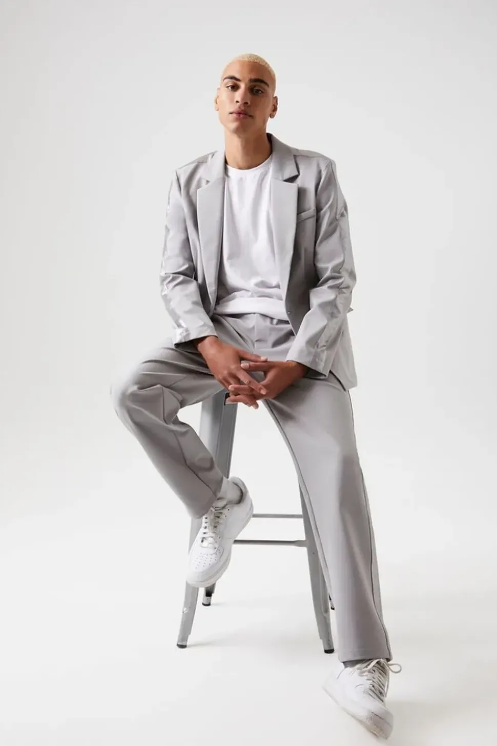 Side-Striped Straight Pants